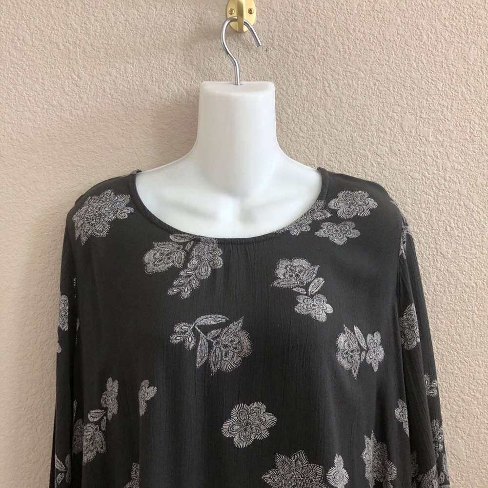 🍍Mossimo Supply Co Floral Print Peasant Dress - Picture 5 of 8